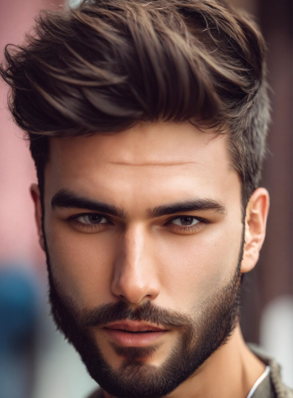 short stubble beard