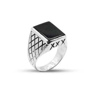 https://jawagems.com/collections/black-agate-rings-for-men