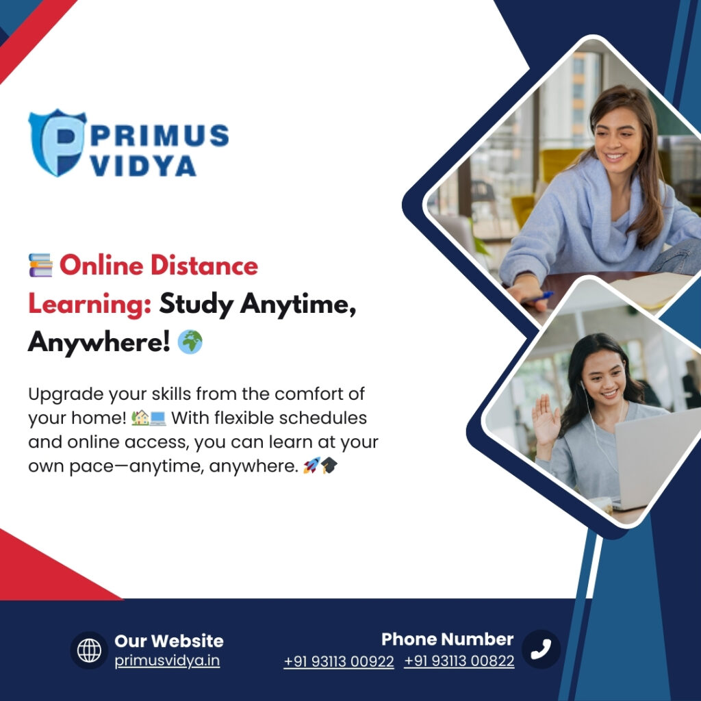 online distance learning (