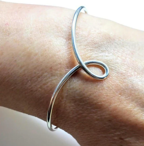 Reversible Teardrop Awareness Bangle