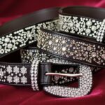 Rhinestone belt