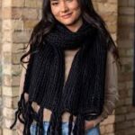 Tassel Hijab Scarf