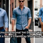 10 Unconventional Yet Dapper Ways to Flaunt a Men’s Chambray Shirt This Season
