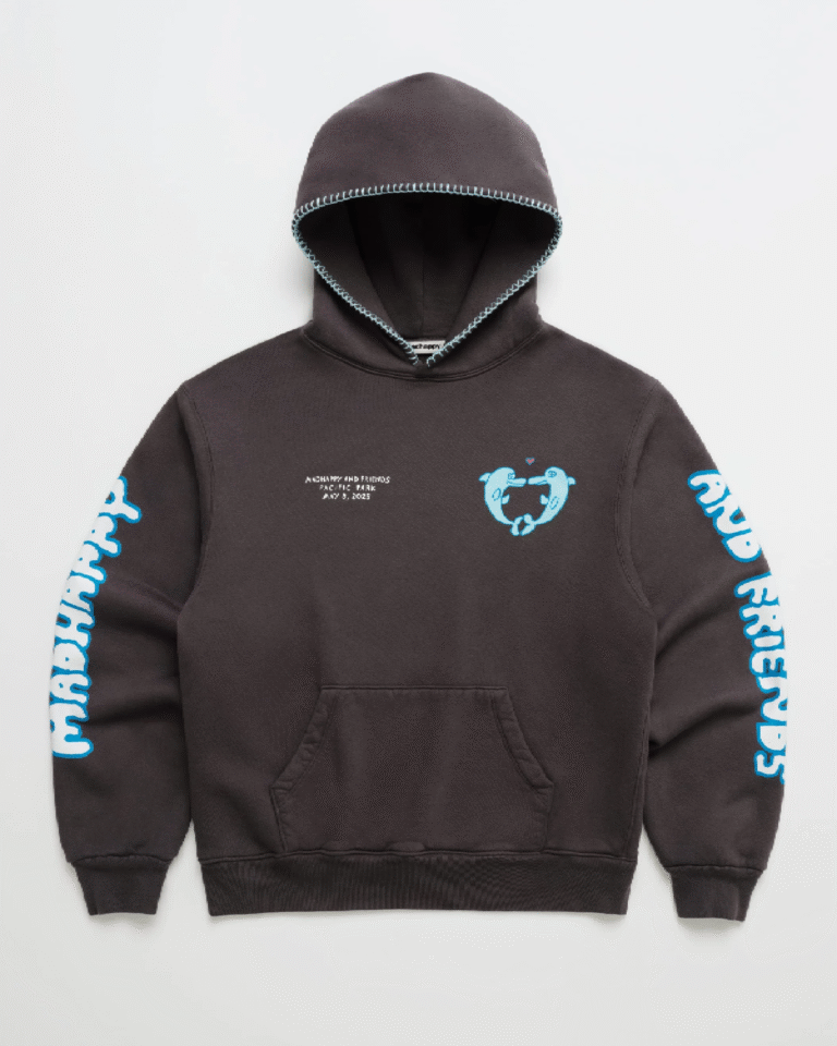 AShen Madhappy and Friends Dolphin Fleece Hoodie