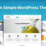 Best Simple Clean WordPress Themes for a Modern Website Look