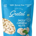 Cashew nuts in a bowl with measuring tape showing a healthy weight loss snack by one of the best cashew brands in India.