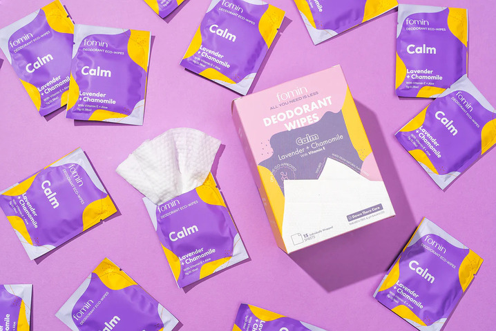 deodorant wipes