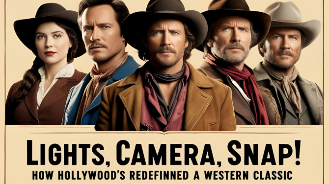 Lights, Camera, Snap! How Hollywood’s Rebels Redefined a Western Classic