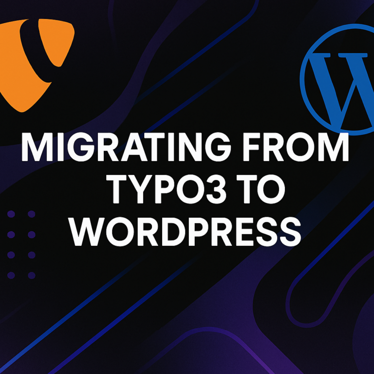 TYPO3 to WordPress Migration