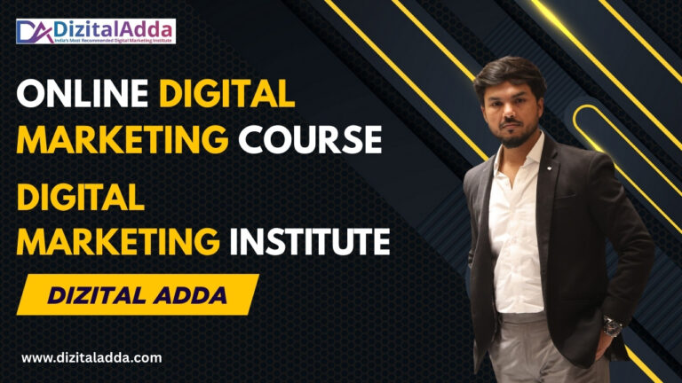 Online digital marketing course