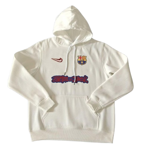 Travis Scott Barcelona Hoodie - White