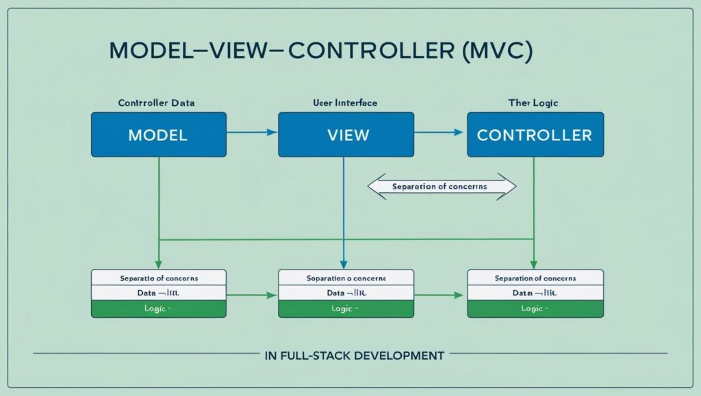 What is MVC Architecture in Full Stack Development?