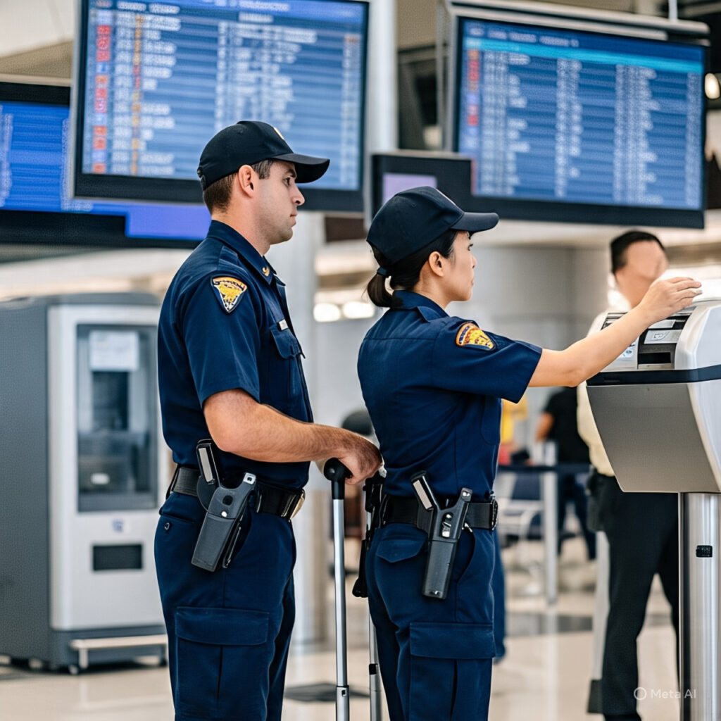 The Role of Security Guards in Airport Security