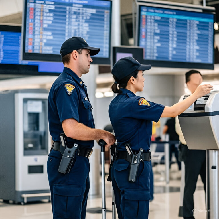 The Role of Security Guards in Airport Security