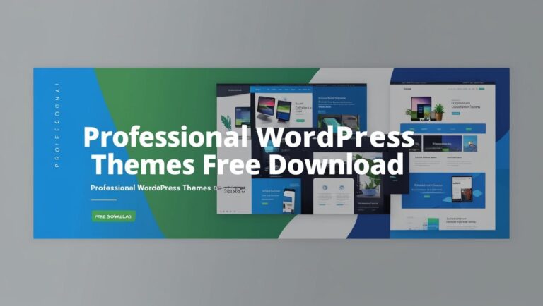 WordPress themes free download professional