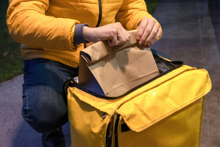 courier packing bags