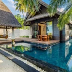 Private villas in the Maldives