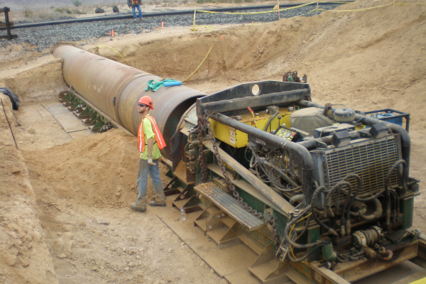 auger boring machine