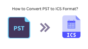 how to convert pst to ICS format?