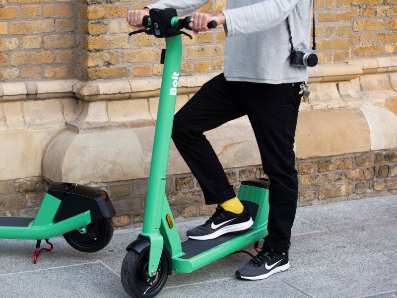 E-scooter shared model