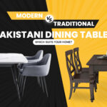 Modern vs. Traditional Pakistani Dining Tables