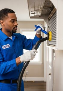 Ac coil cleaning