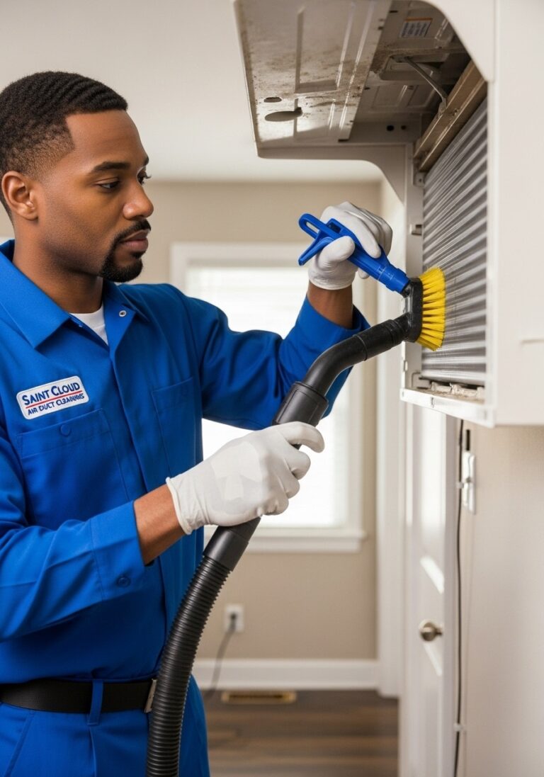 Ac coil cleaning