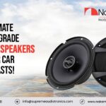 The Ultimate Audio Upgrade – Coaxial Speakers Built for Car Enthusiasts!
