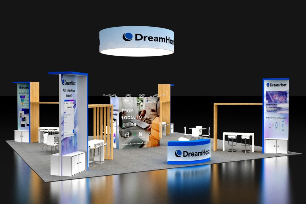 20x40 exhibit booth