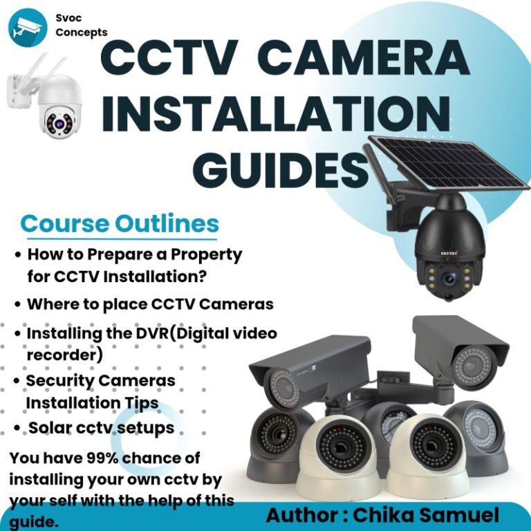 CCTV Installation Guide: Tips for Installing Security Cameras