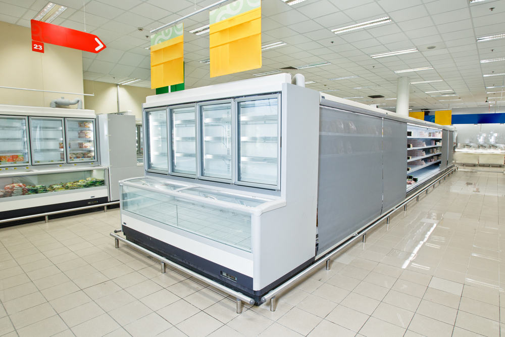 commercial upright freezer