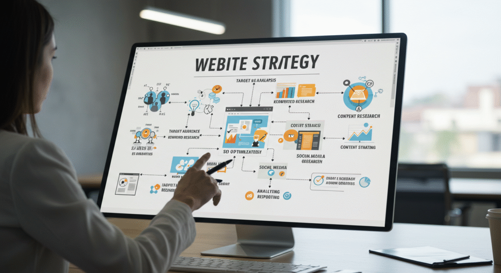 10 Schritte zur Entwicklung einer Website-Strategie, die wirklich Ergebnisse liefert (2025)