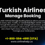 Turkish Airlines Manage Booking