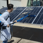 residential solar cleaning