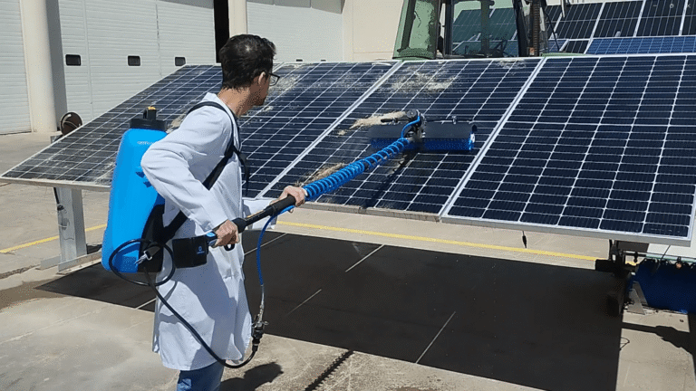 residential solar cleaning
