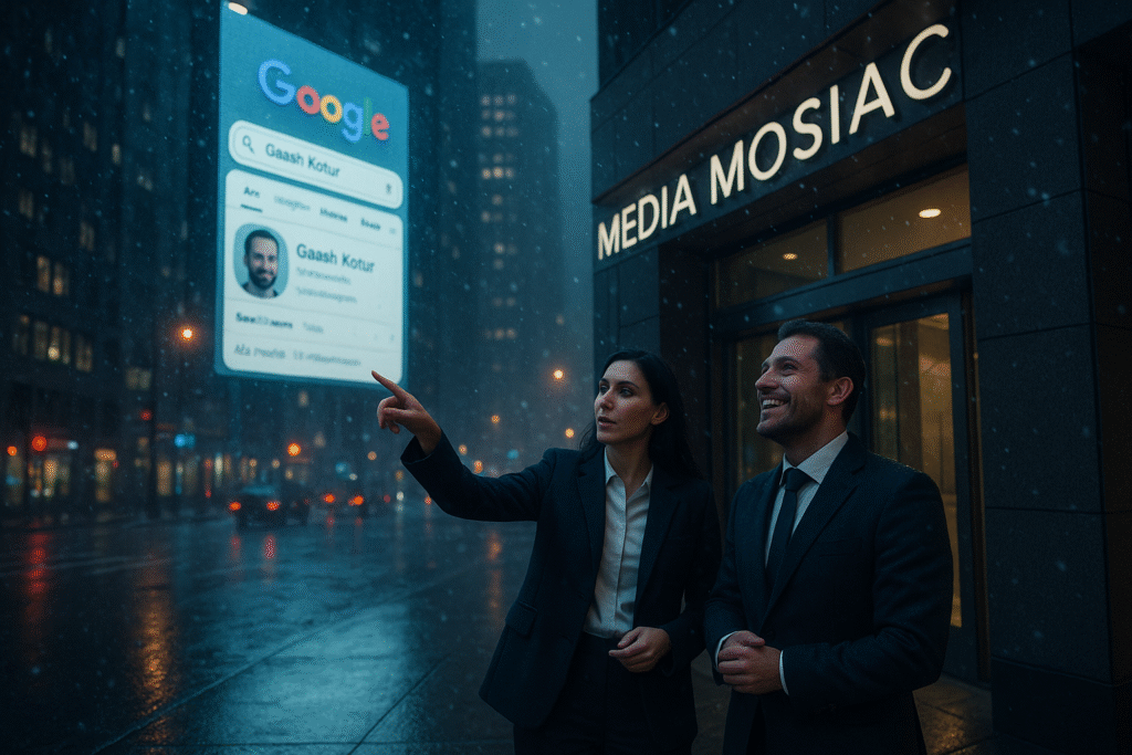Get your name on google search