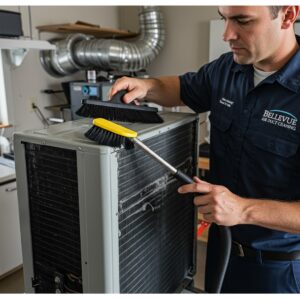 Ac coil cleaning