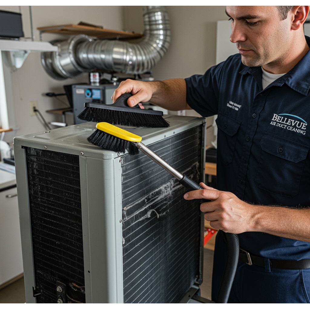 Ac coil cleaning