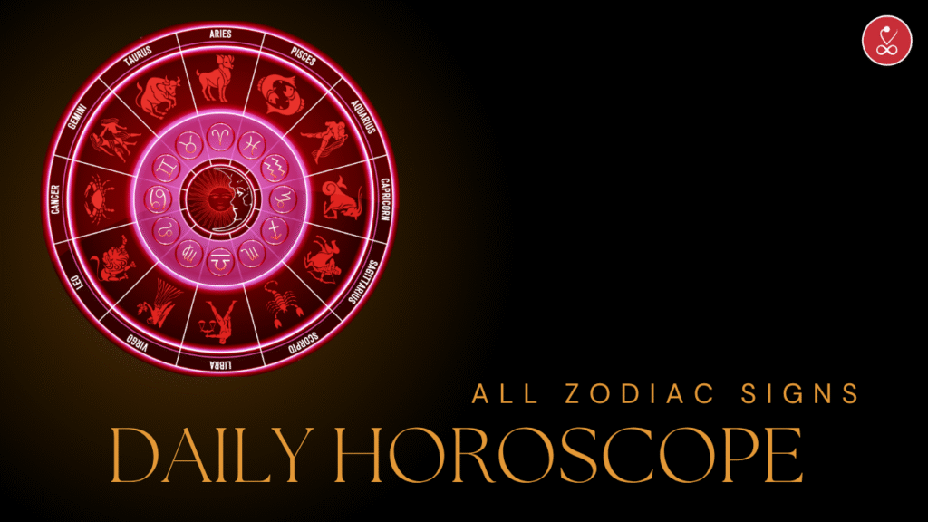 Black Gold Elegant Horoscope YouTube Thumbnail