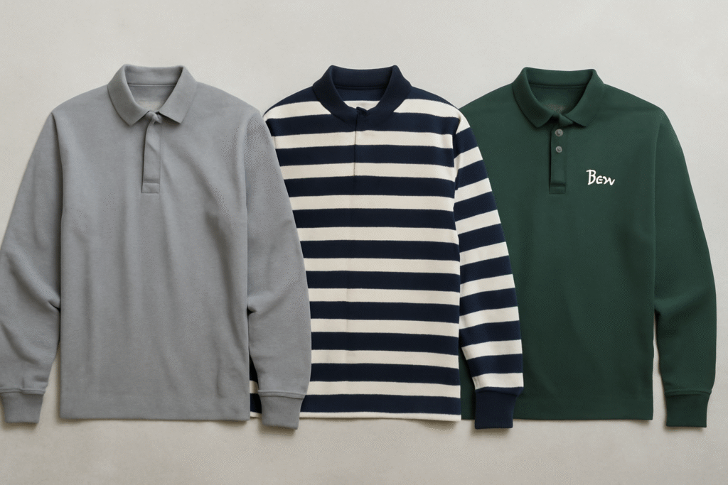 Long Sleeve Polo Shirts