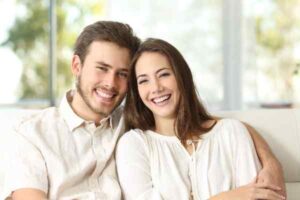 Family smile