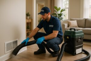 Negative Pressure Air Duct Cleaning
