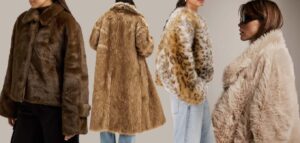 Long fur coat