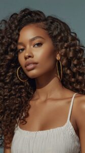 curly hair