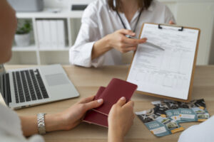 front-view-woman-working-as-travel-agent (5)