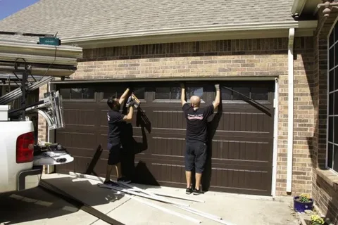 Garage door maintenance Pearland TX