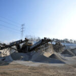 Aggregate manufacture factory