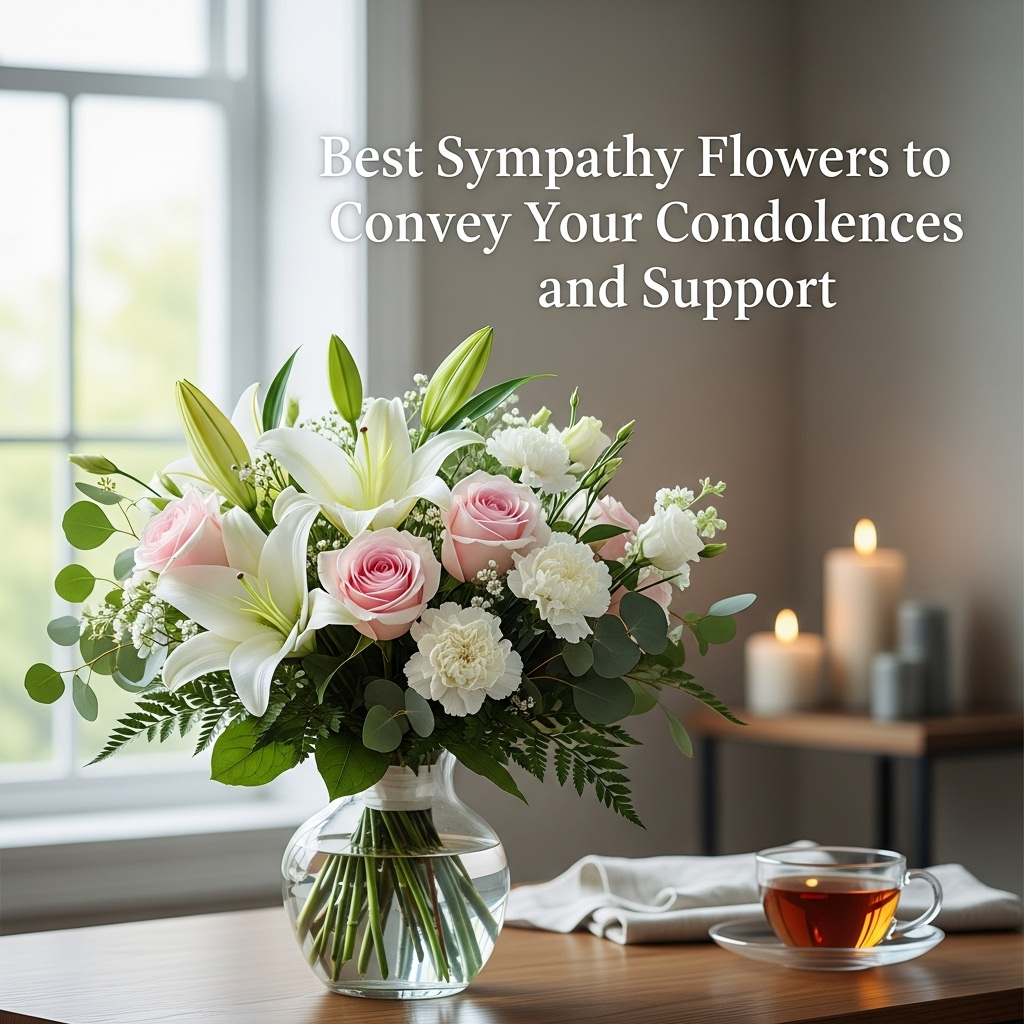 Best Sympathy Flowers to Convey Your Condolences and Support