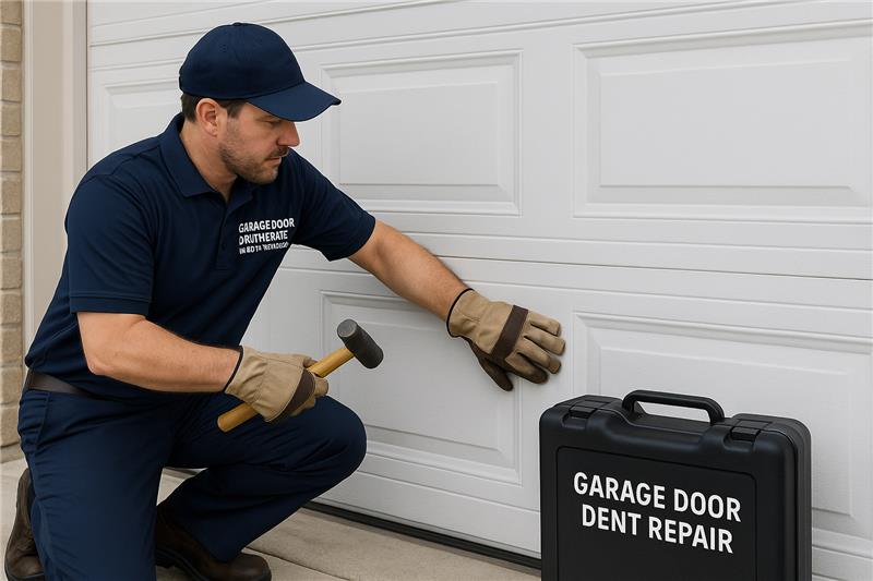 Garage Door Dents Repair in Bolingbrook