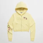 Madhappy sol Office Kiko Floral Shrunken Zip Up (3)